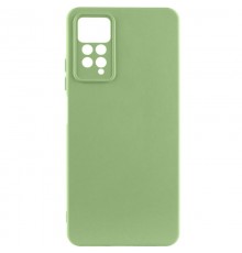 Чохол TPU GETMAN Liquid Silk Full Camera для Xiaomi Redmi Note 11 Pro 4G/5G / 12 Pro 4G Зелений / Pistachio