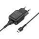 МЗП Hoco C96A (1USB/2.1A) + кабель USB to Type-C