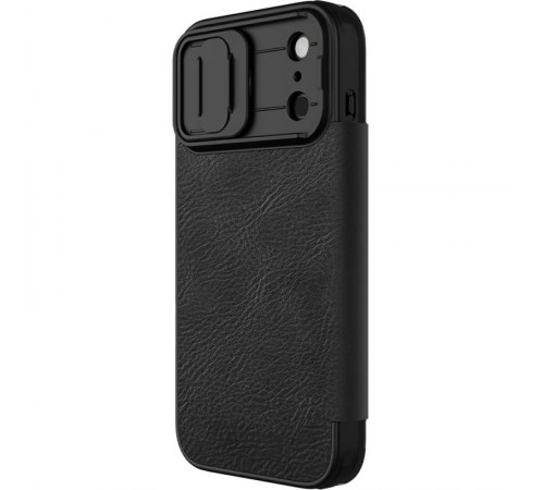 Шкіряний чохол-книжка Nillkin Qin Pro Camshield для Apple iPhone 17 Pro (6.3") Black