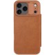 Шкіряний чохол-книжка Nillkin Qin Pro Camshield для Apple iPhone 17 Pro Max (6.9") Brown