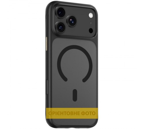 TPU+PC чохол Blueo Skin Friendly Frosted with MagSafe для Apple iPhone 17 (6.3") Чорний TPU+PC чохол Blueo Skin Friendly Frosted with MagSafe для Apple iPhone 17 (6.3") Чорний