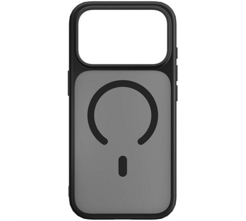 TPU+PC чохол Blueo Skin Friendly Frosted with MagSafe для Apple iPhone 17 Pro (6.3") Чорний TPU+PC чохол Blueo Skin Friendly Frosted with MagSafe для Apple iPhone 17 Pro (6.3") Чорний