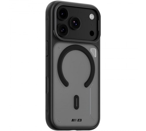 TPU+PC чохол Blueo Frosted Heat Dissipation Stand with MagSafe для Apple iPhone 17 Pro (6.3") Чорний TPU+PC чохол Blueo Frosted Heat Dissipation Stand with MagSafe для Apple iPhone 17 Pro (6.3") Чорний