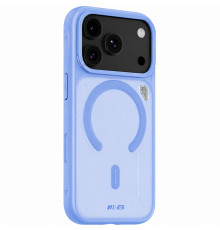 TPU+PC чохол Blueo Frosted Heat Dissip. with MagSafe для Apple iPhone 17 Pro Max / 18 Pro Max (6.9") Блакитний / Sky Blue