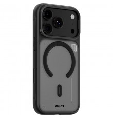 TPU+PC чохол Blueo Frosted Heat Dissipation Stand with MagSafe для Apple iPhone 17 Pro Max (6.9") Чорний