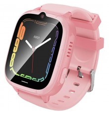 Дитячий cмарт-годинник Hoco Y106 4G with call function Pink