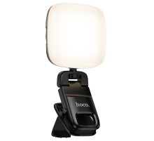 Портативна лампа для селфі Hoco K29 Beauty Selfie Light 300 mAh Black
