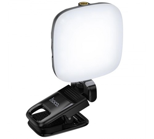 Портативна лампа для селфі Hoco K29 Beauty Selfie Light 300 mAh Black