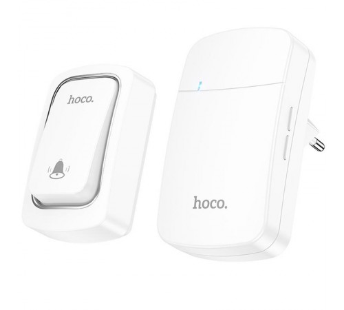 Дверной звонок Hoco HI26 EcoBell self-powered wireless doorbell Дверной звонок Hoco HI26 EcoBell self-powered wireless doorbell