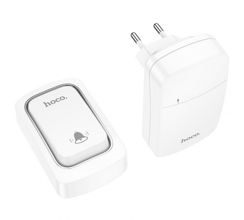 Дверной звонок Hoco HI26 EcoBell self-powered wireless doorbell Дверной звонок Hoco HI26 EcoBell self-powered wireless doorbell
