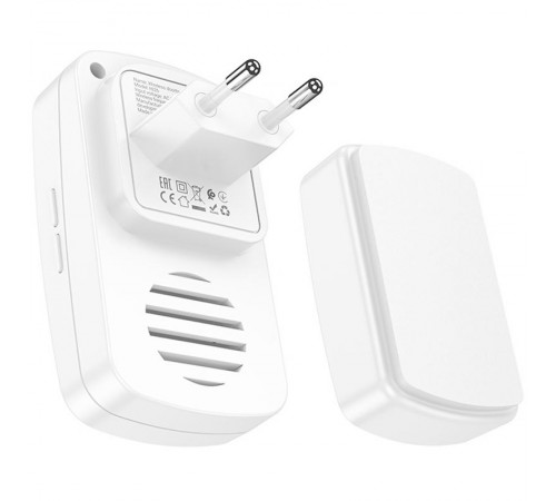 Дверной звонок Hoco HI26 EcoBell self-powered wireless doorbell Дверной звонок Hoco HI26 EcoBell self-powered wireless doorbell