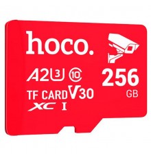 Карта пам'яті Hoco microSDHC Class 10 - 256GB (без адаптера) Red