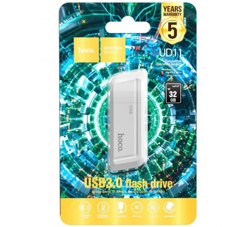 Флеш-накопичувач Hoco UD11 USB3.0 - 32GB White