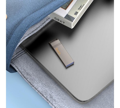 Флеш-накопичувач Hoco UD13 USB3.2 - 256GB Gray Флеш-накопичувач Hoco UD13 USB3.2 - 256GB Gray