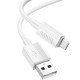 Дата кабель Hoco X107 USB to MicroUSB 2.4A (1m)