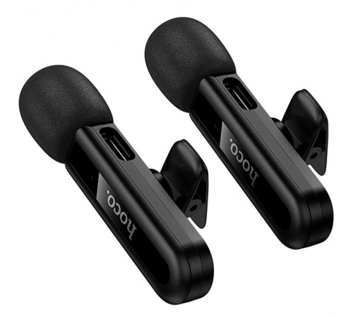 Петличний бездротовий мікрофон Hoco L20A Mini Voice (Lightning/Type-C) 60 mAh Петличний бездротовий мікрофон Hoco L20A Mini Voice (Lightning/Type-C) 60 mAh