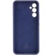 Чохол Silicone Cover Lakshmi Full Camera (AAA) для Samsung Galaxy S25 FE Темно-синій / Midnight blue