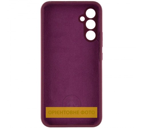 Чохол Silicone Cover Lakshmi Full Camera (AAA) для Xiaomi Redmi 15 (EU) Бордовий / Plum