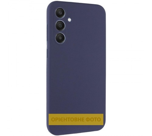 Чохол Silicone Cover Lakshmi Full Camera (AAA) для Xiaomi Redmi 15 (EU) Темно-синій / Midnight blue