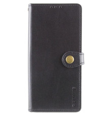 Шкіряний чохол-книжка GETMAN Gallant (PU) для Samsung Galaxy S25 FE Чорний