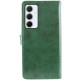 Шкіряний чохол-книжка GETMAN Gallant (PU) для Samsung Galaxy S25 FE Зелений
