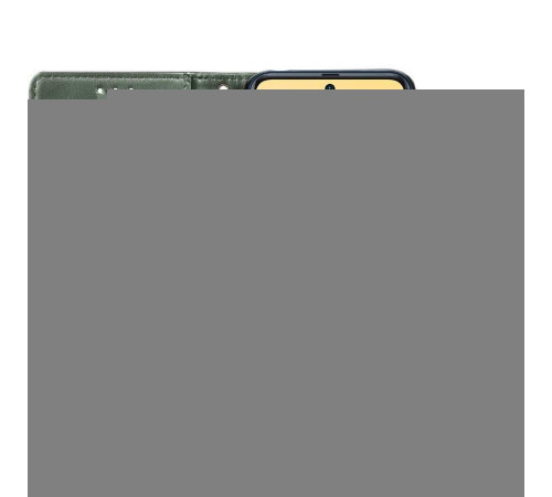 Шкіряний чохол-книжка GETMAN Gallant (PU) для Samsung Galaxy S25 FE Зелений