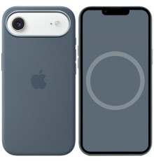 Чохол Silicone case (AAA) with Magsafe and Animation для Apple iPhone 17 Air (6.5") Anchor Blue