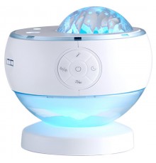 Проектор-нічник Galaxy Moon E24 2400 mAh White