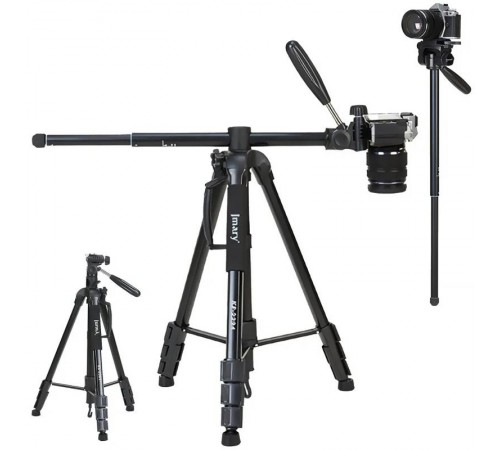 Штатив Jmary KP-2294 для зйомки 58-179см 2in1 + чохол Black