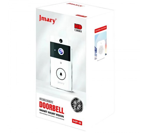 Видеодомофон Jmary MF-8 Smart video intercom 800 mAh White