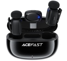 Петличний бездротовий мікрофон Acefast R2 Type-C Black