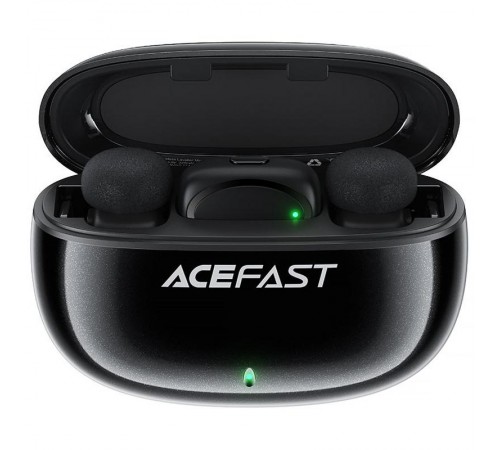 Петличний бездротовий мікрофон Acefast R2 Type-C Black