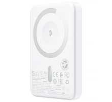 Портативний ЗП Power Bank Acefast M25 20W з БЗП+iWatch 5000 mAh White