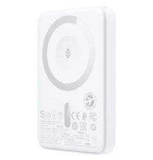 Портативний ЗП Power Bank Acefast M25 20W з БЗП+iWatch 5000 mAh White