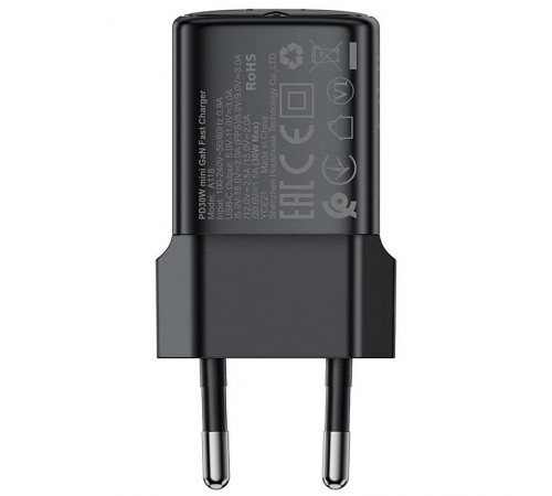 МЗП Acefast A118 PD30W GaN (1USB-C) Black