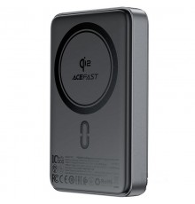 Портативний ЗП Power Bank Acefast M11 30W Qi2 з БЗП 10000 mAh Black