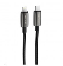 Дата кабель Acefast C23-01 Type-C to Lightning 30W (1.2m) Black