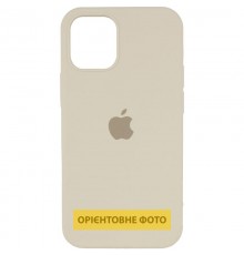 Чохол Silicone Case Full Protective (AA) для Apple iPhone 17 (6.3") Бежевий / Antique White