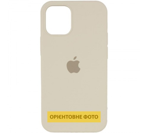 Чохол Silicone Case Full Protective (AA) для Apple iPhone 17 (6.3") Бежевий / Antique White
