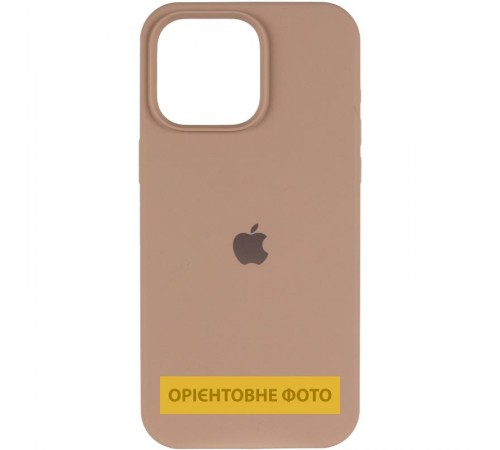 Чохол Silicone Case Full Protective (AA) для Apple iPhone 17 (6.3") Бежевий / Desert Gold