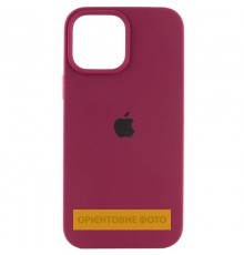 Чохол Silicone Case Full Protective (AA) для Apple iPhone 17 (6.3") Бордовий / Maroon