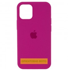 Чохол Silicone Case Full Protective (AA) для Apple iPhone 17 (6.3") Малиновий / Dragon Fruit