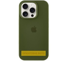 Чохол Silicone Case Full Protective (AA) для Apple iPhone 17 (6.3") Зелений / Dark Olive