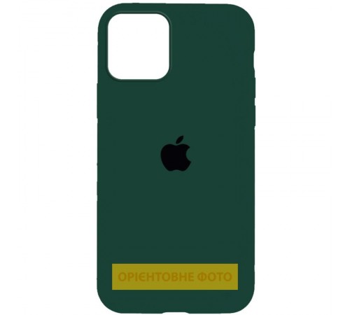 Чохол Silicone Case Full Protective (AA) для Apple iPhone 17 (6.3") Зелений / Forest green