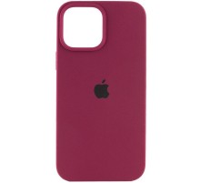 Чохол Silicone Case Full Protective (AA) для Apple iPhone 17 Pro (6.3") Бордовий / Maroon