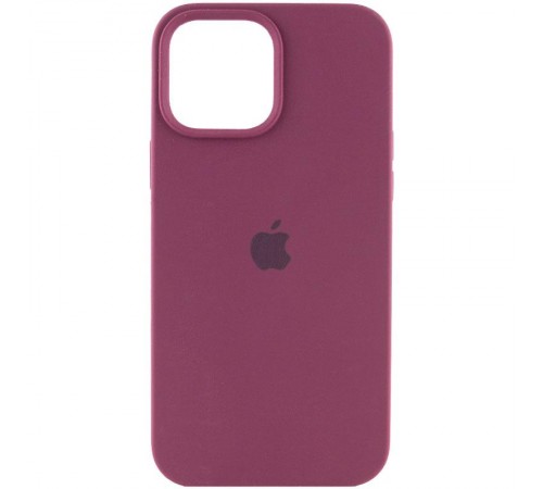 Чохол Silicone Case Full Protective (AA) для Apple iPhone 17 Pro (6.3") Бордовий / Plum Чохол Silicone Case Full Protective (AA) для Apple iPhone 17 Pro (6.3") Бордовий / Plum