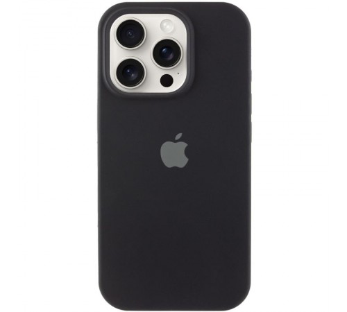 Чохол Silicone Case Full Protective (AA) для Apple iPhone 17 Pro (6.3") Чорний / Black
