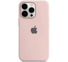 Чохол Silicone Case Full Protective (AA) для Apple iPhone 17 Pro (6.3") Рожевий / Chalk Pink