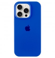 Чохол Silicone Case Full Protective (AA) для Apple iPhone 17 Pro (6.3") Синій / Capri Blue
