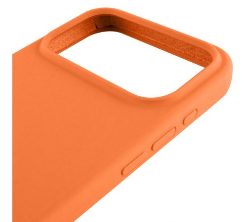 Чохол Silicone Case Full Protective (AA) для Apple iPhone 17 Pro Max (6.9") Помаранчевий / Orange